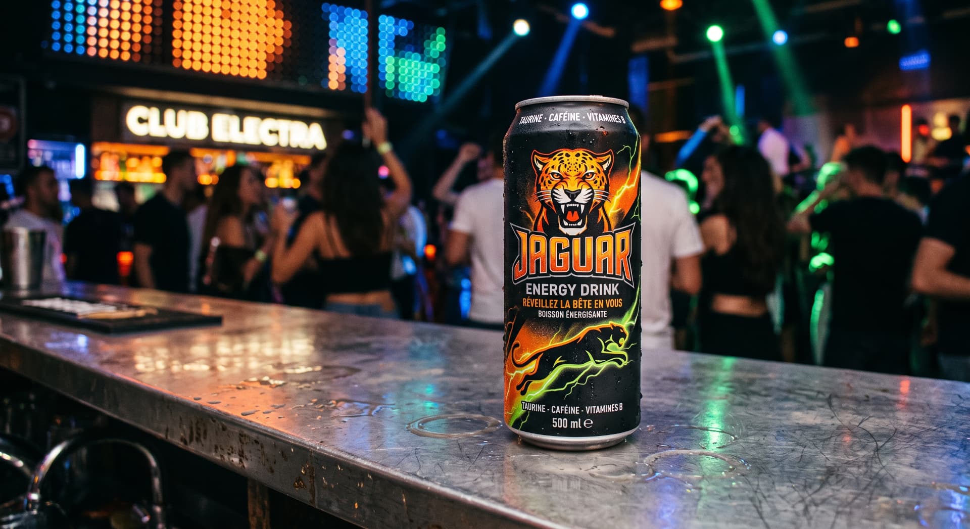 Jaguar Energy Drink — Visuel produit