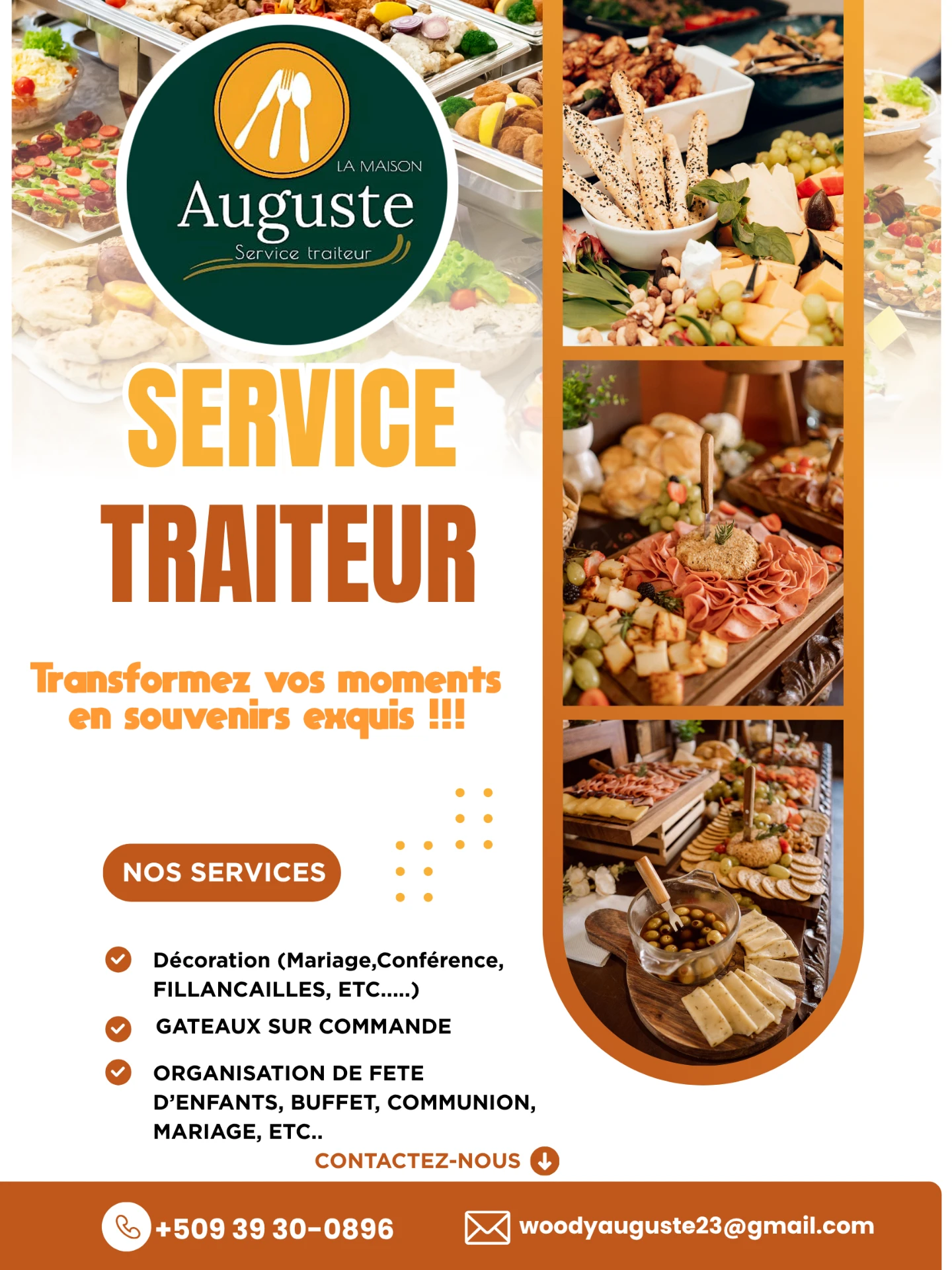 La Maison Auguste — Service traiteur